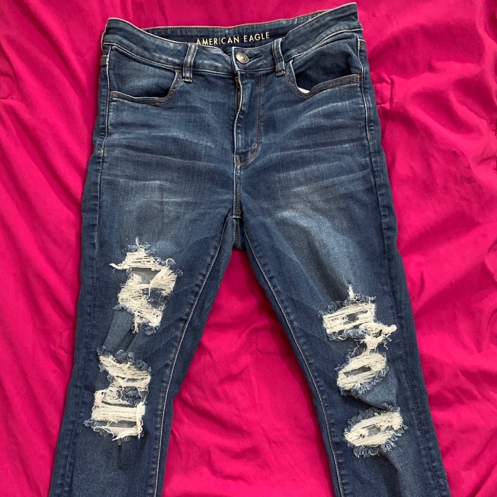American Eagle high rise Jegging 12 extra short.